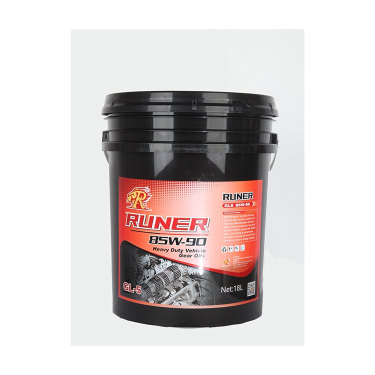 High Quality RUNER 18L GL-5 85W90 Gear Box Transmission Oil Manual Transmission Gear Oil Industrial Gear Oil